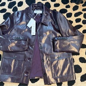 Veronica Beard Plum Essex Dickey Jacket